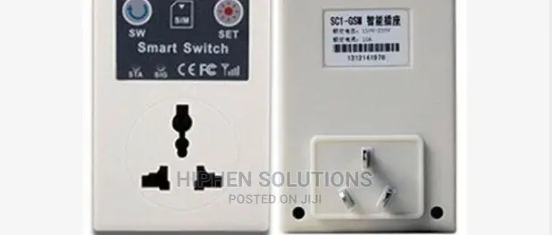 Intelligent GSM Control Socket By Hiphen Solutions LTD