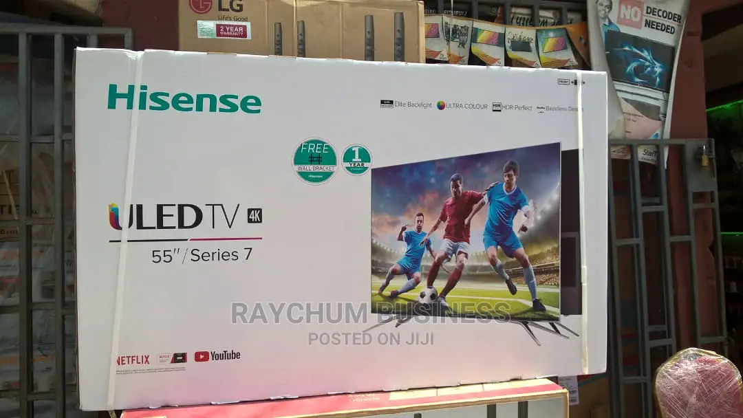 Best Hisense ULED Tv4k 55inches
