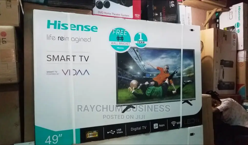 Hisense 49inches Smart Tv