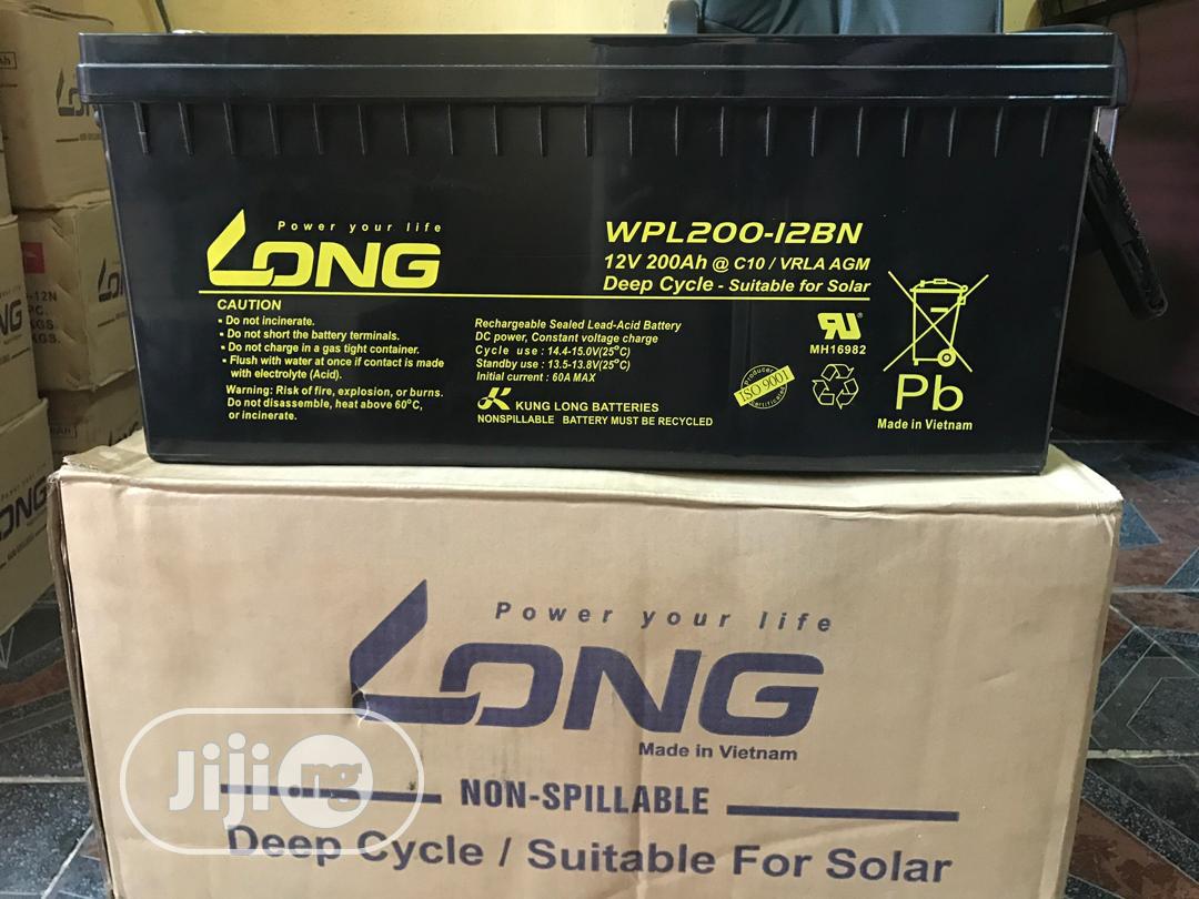 12volt 200amps Long Battery For Solar