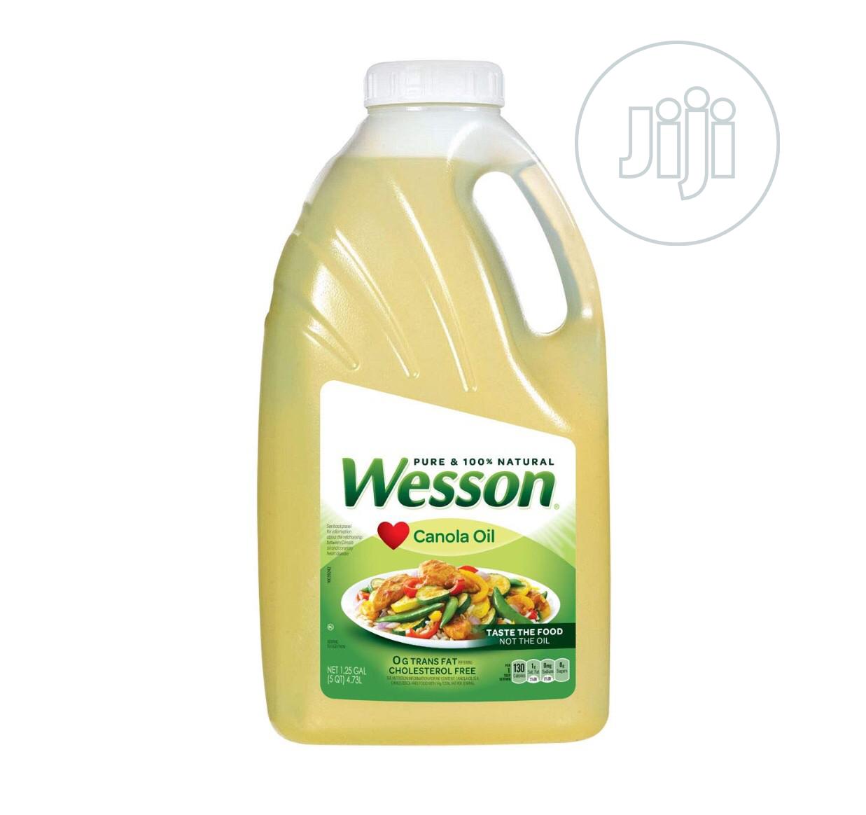 Wesson Pure Canola Oil 4.75litrs