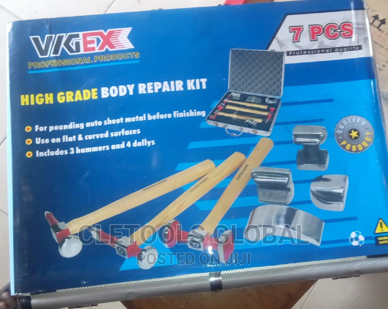 7 Pics High Grade Body Repair Kit