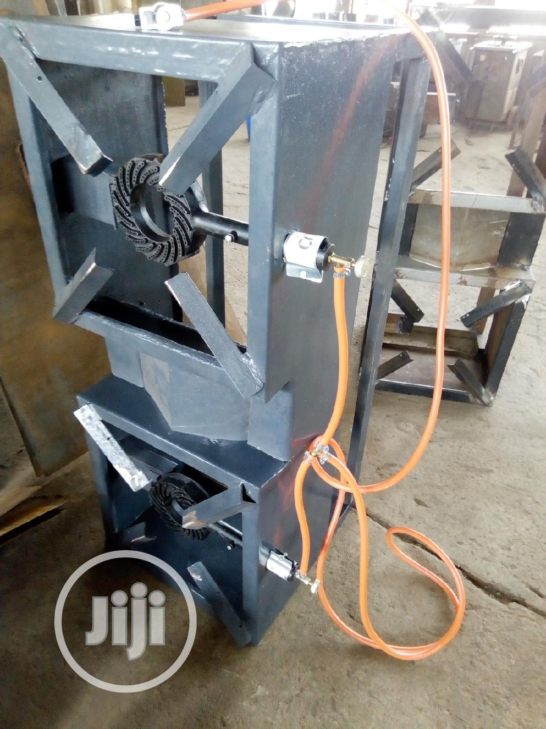 Quality Double Burner Industrial Manual Gas Cooker.