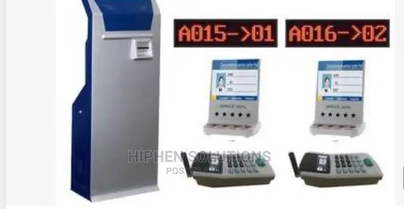 Counter Token Number Display Q.M.S By Hiphen Solutions LTD