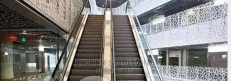 35 Degree Electric Escalator Commercial Outdoor Indoor Use By Hsl