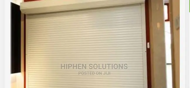Perforated Garage Door By Hiphen Solutions LTD