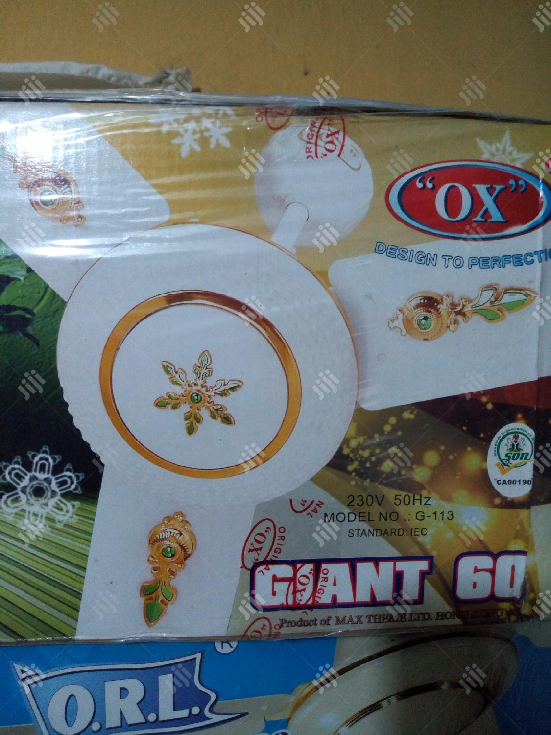Ox Ceiling Fan 60 Inches