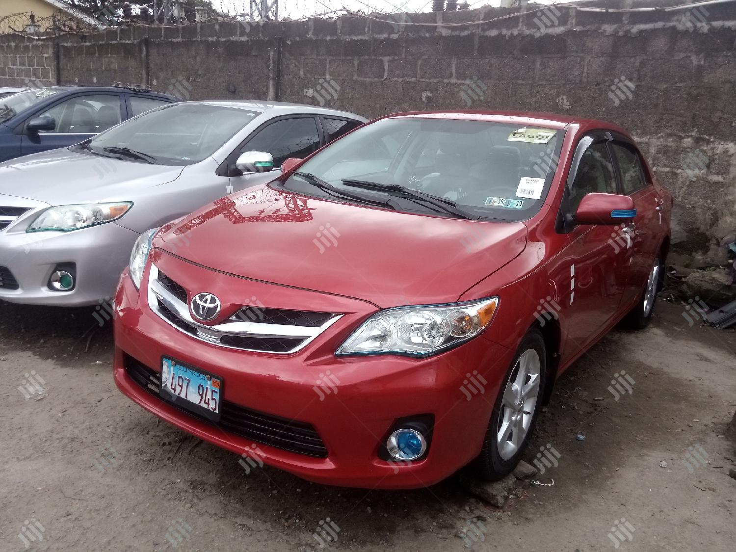 Toyota Corolla 2013 Red