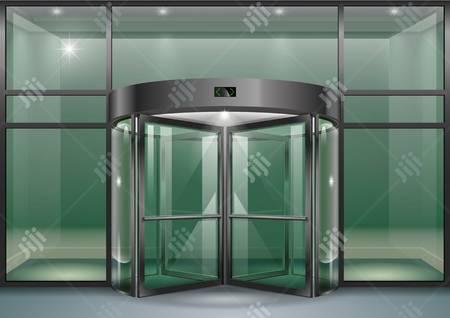 Automatic Revolving Door