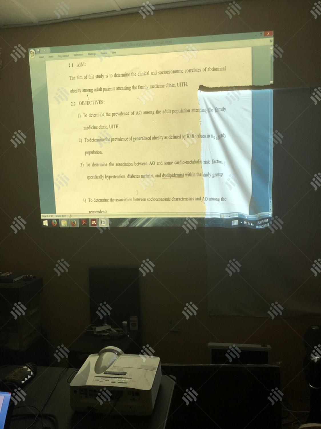 Mitsubishi Industrial Projector