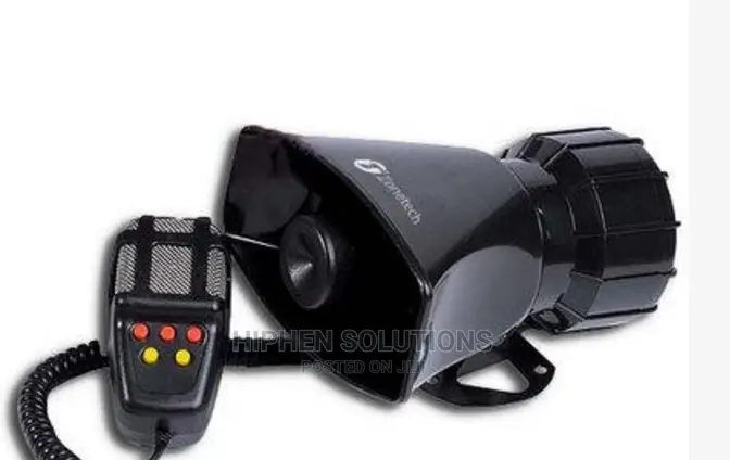 Car Siren Vehicle Horn With Mic PA Speaker System By Hss