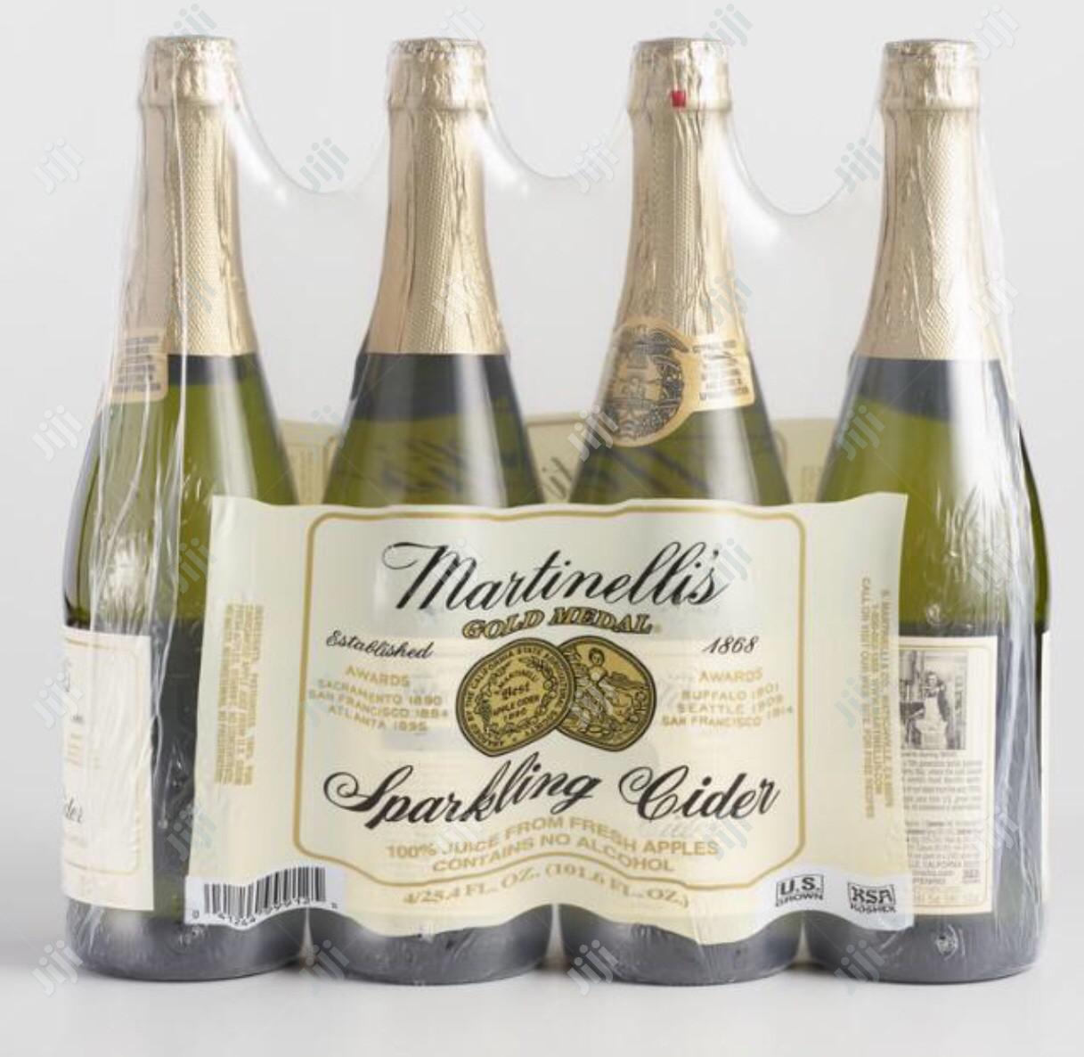 Martinellis Apple Cider No Alcoholic Drinks Packed by 12