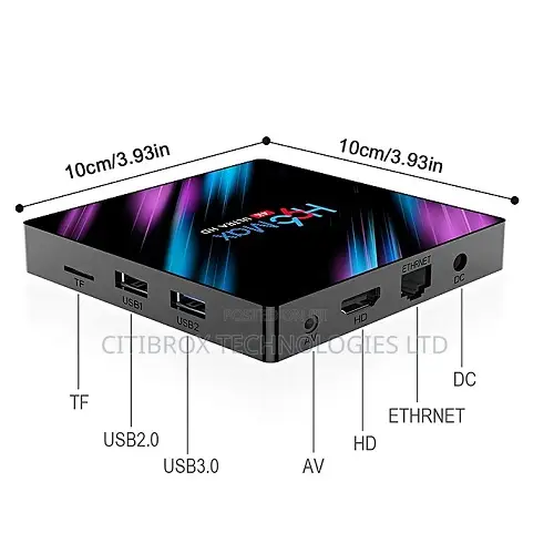 H96 Max Android 10.0 Tv Box 4gb Ram 32rom