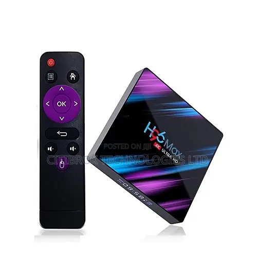 H96 Max Android 10.0 Tv Box 4gb Ram 32rom
