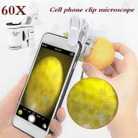Mobile Phone Clip Microscope Magnifier