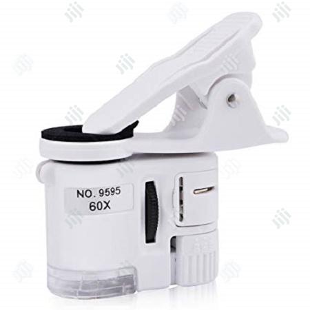 Clip Cell Phone 60x Magnifier Microscope