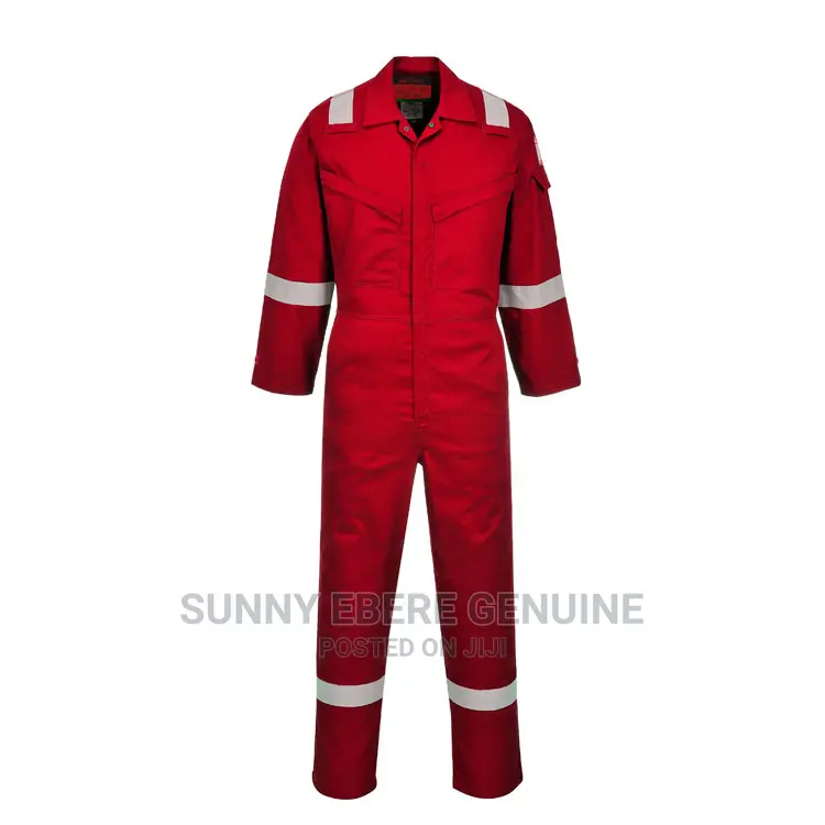 190g Royal Blue Poly-cotton Work Uniform Coverall