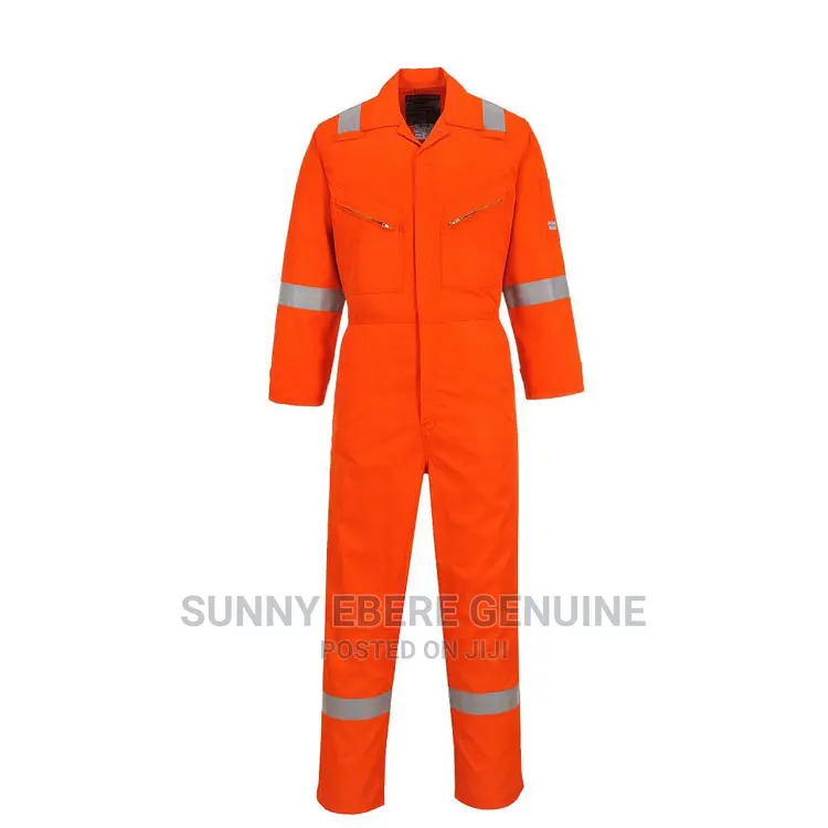 190g Royal Blue Poly-cotton Work Uniform Coverall
