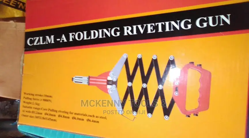 Folding Rivet Gun