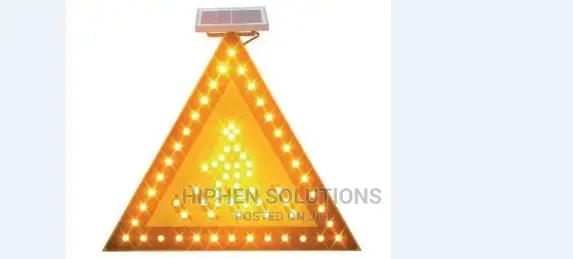 Road Crossing Solar Caution Sign BY HIPHEN SOLUTIONS LTD
