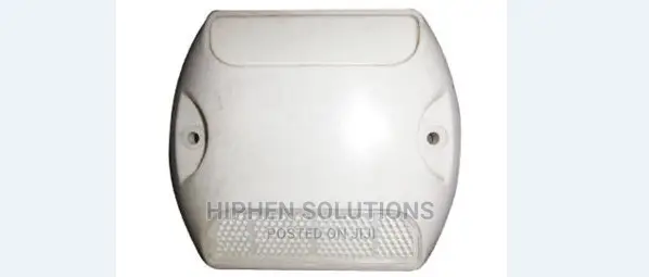 Plastic White Coloured Road Stud Reflector BY HIPHEN SOLUTIONS LTD