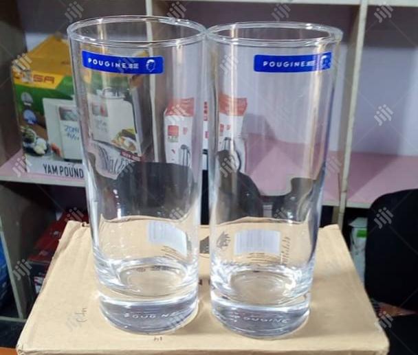 6 PCS Glass Cups Hi Ball