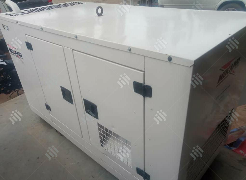 Neatly Used 20kva Mikano Perkins Diesel Generator