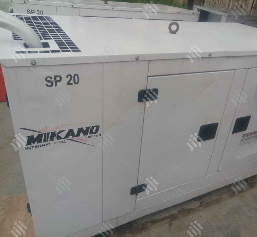 Neatly Used 20kva Mikano Perkins Diesel Generator