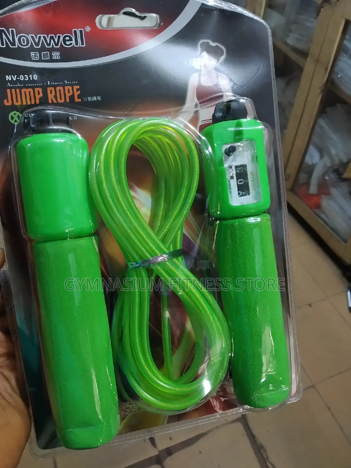 Skipping Jump Rope With Counter