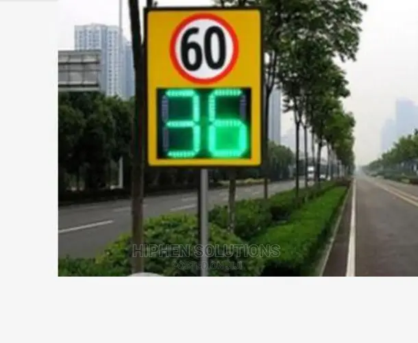 Quality Solar Speed Sign By Hss