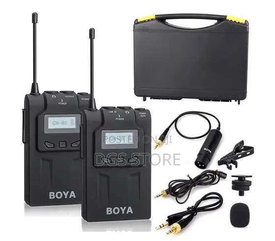 Boya by Wm6 Uhf Wireless Microphone System