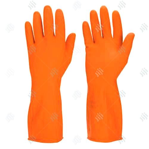Rubber Industrial Hand Gloves