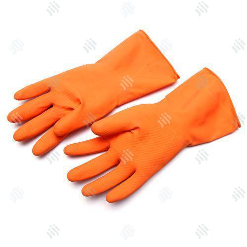Rubber Industrial Hand Gloves
