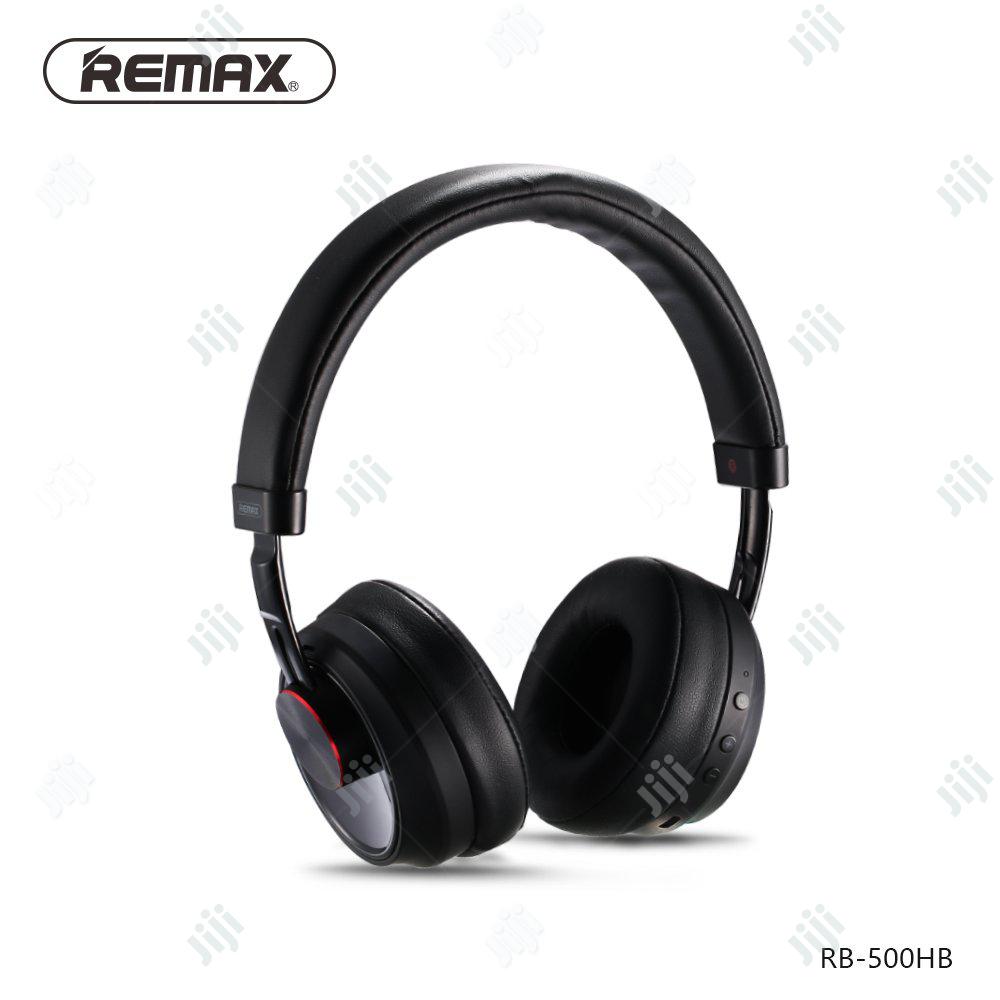 Remax Music Bluetooth Headphones RB-500HB - Black.