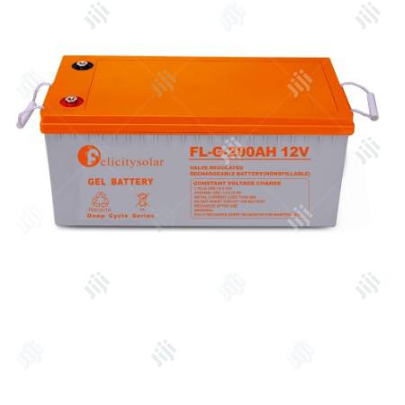 Felicity 200ah 12v Gel Battery.