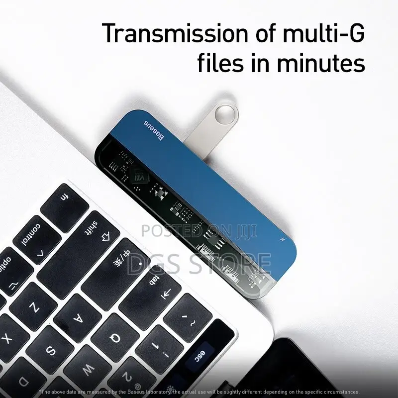 Baseus Transparent Series Type C Multi-Functional Hubadapter