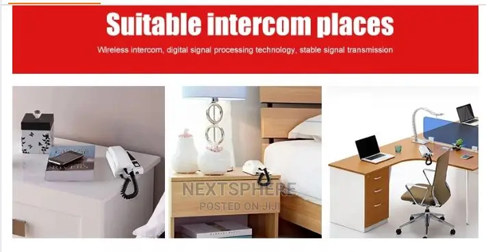 Wireless Intercom System - 6pcs,