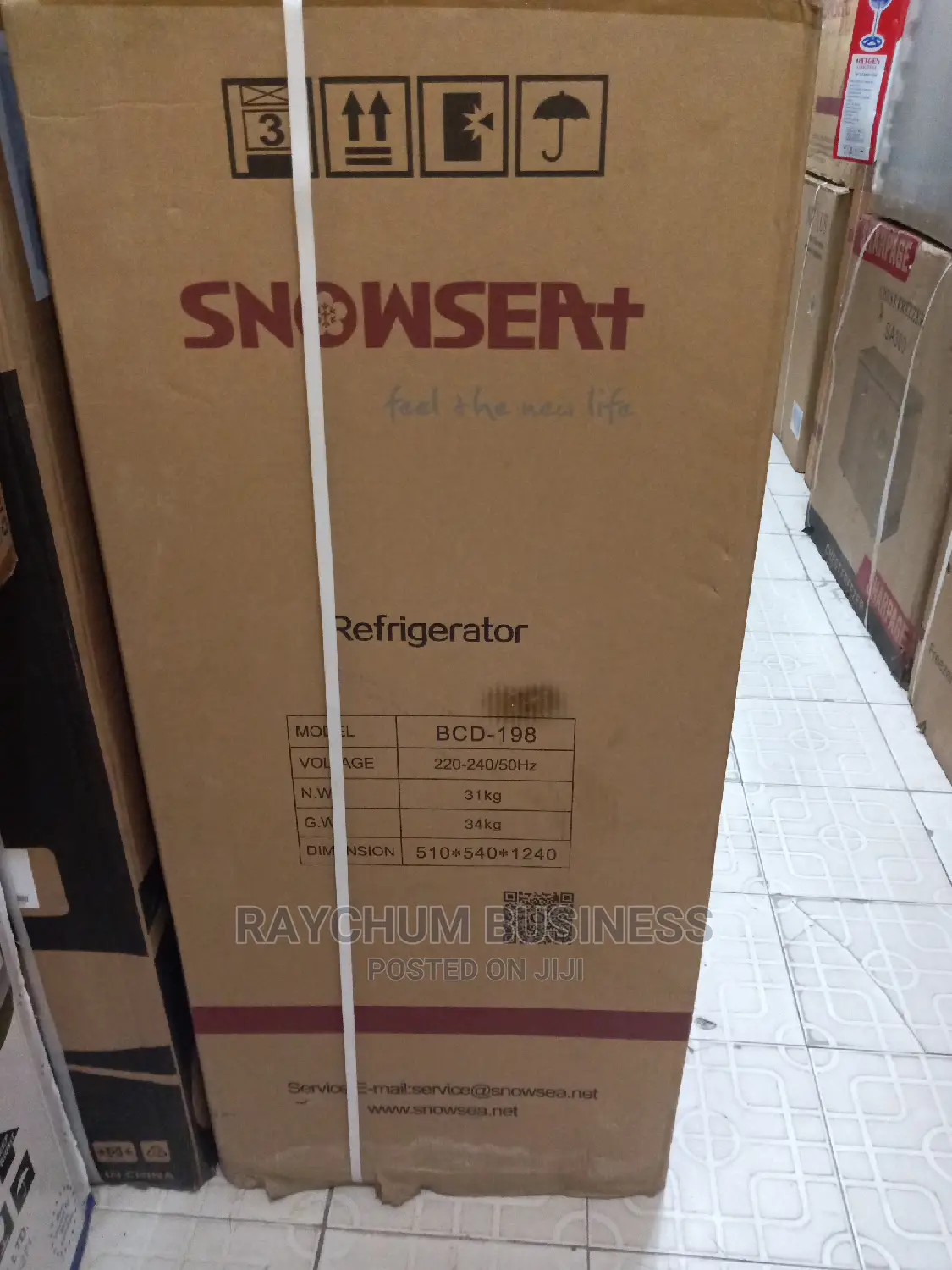 Best Snowseat Double Door Fridge Model 198