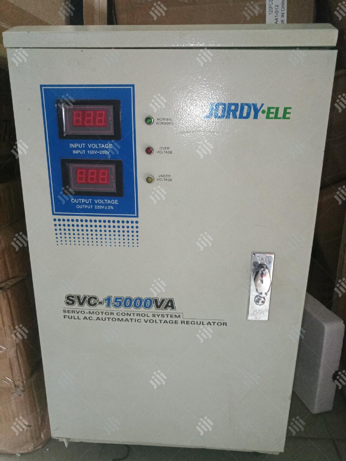 15kva Servo Central Stabilizer (80-260v) Jordy-Ele.