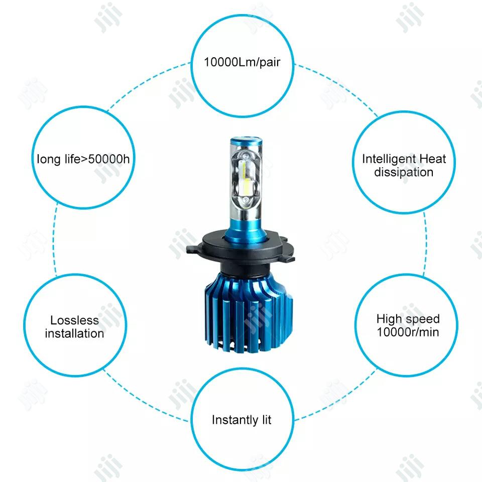1000watt 80000lemens High/Low Beam Car Headlamp LED Bulb