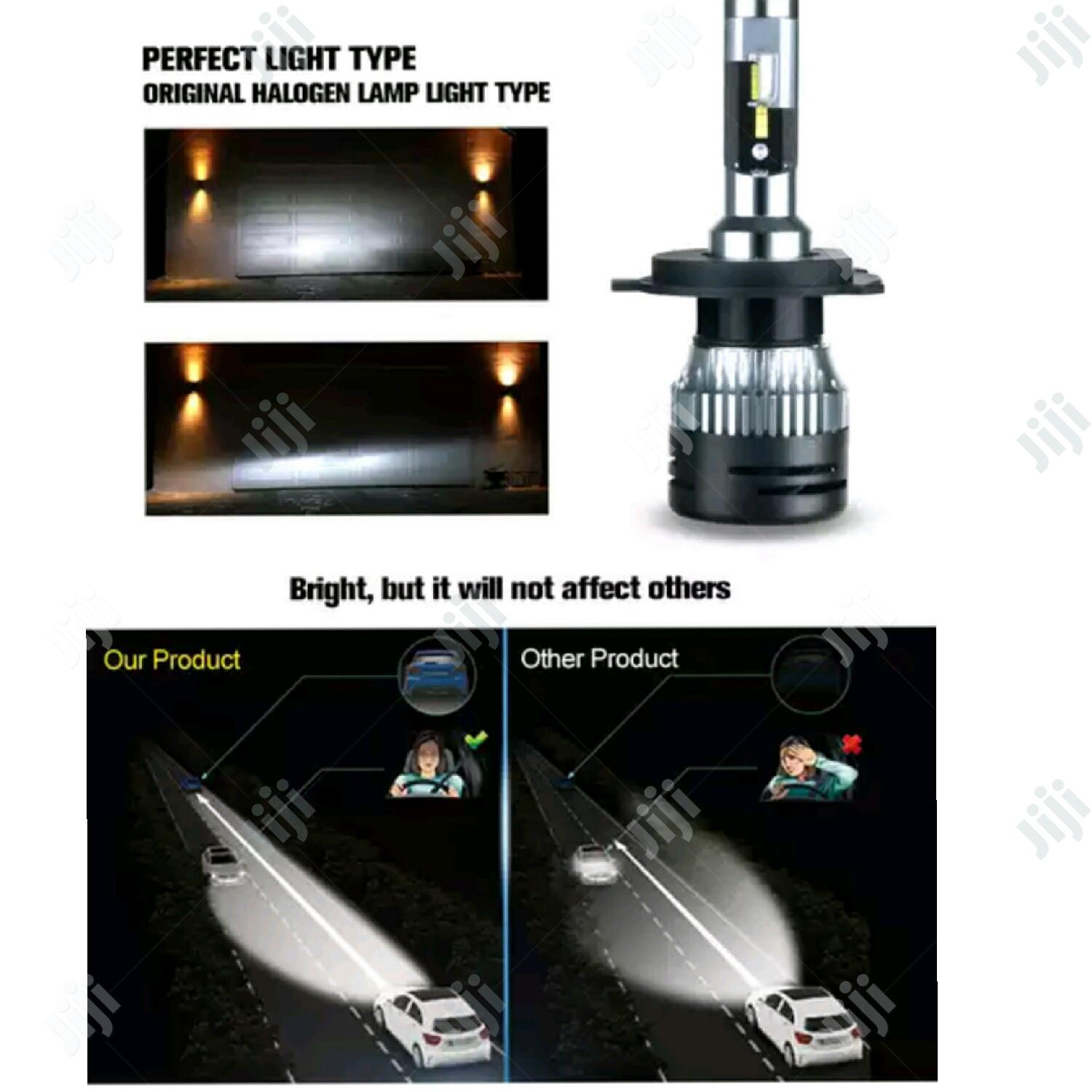 1000watt 80000lemens High/Low Beam Car Headlamp LED Bulb