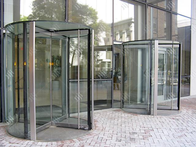 Automatic Revolving Door Installation In Victoria Island