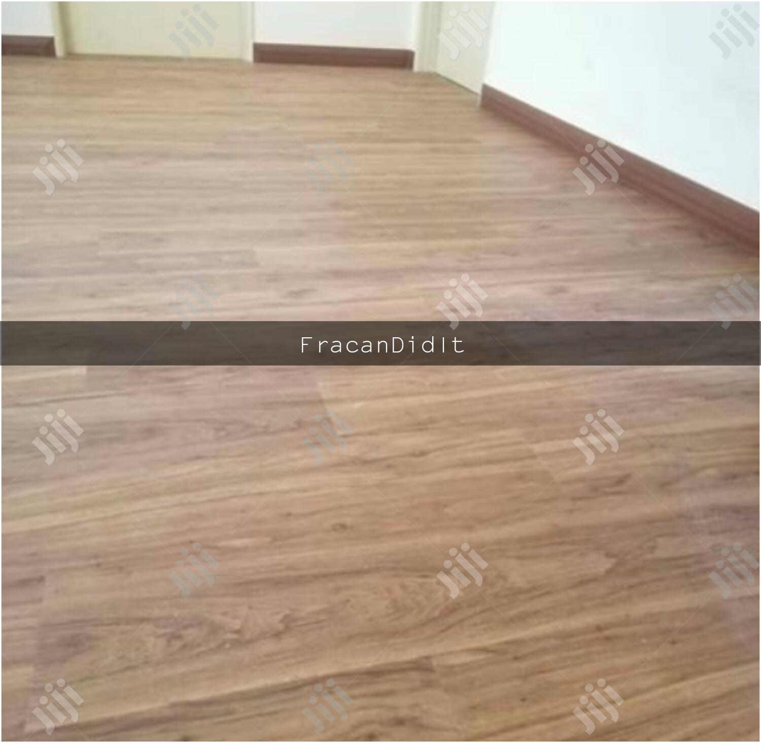 Korean Vinyl Wood-Like Floor in Abuja. Free Installation