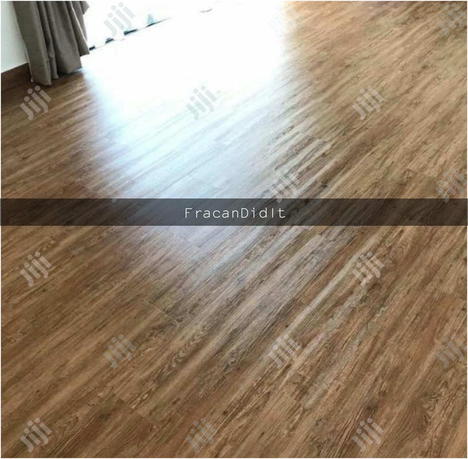 Korean Vinyl Wood-Like Floor in Abuja. Free Installation