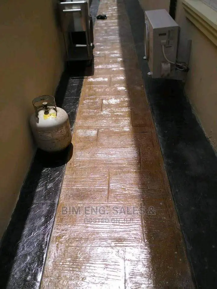 Polish ,Random Stone , Stamp Concrete Floor, Stamping.