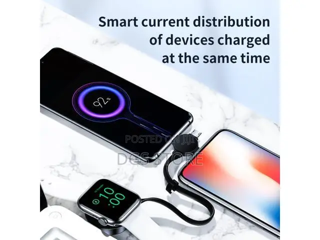 Baseus Star Ring Series Cable 4in1 Wireless Charging Cable