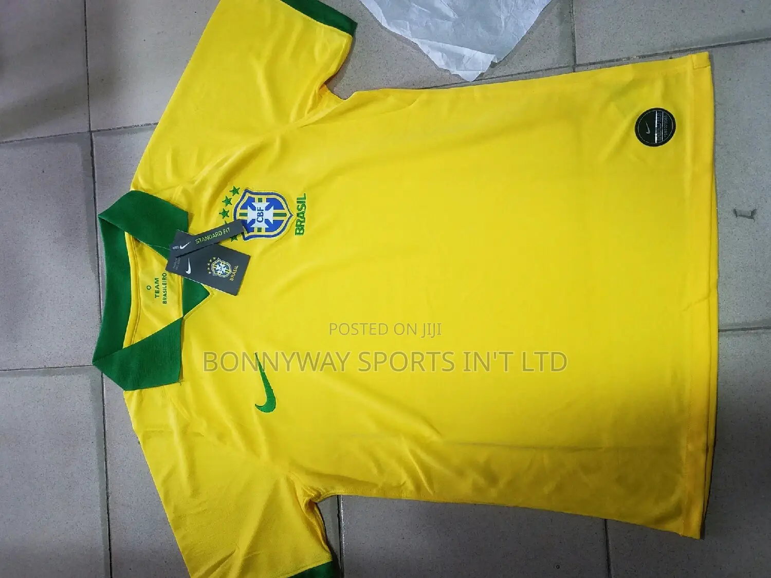 Get Ur Authentic Brazilian Jersey At Bonnyway Sports Ltd