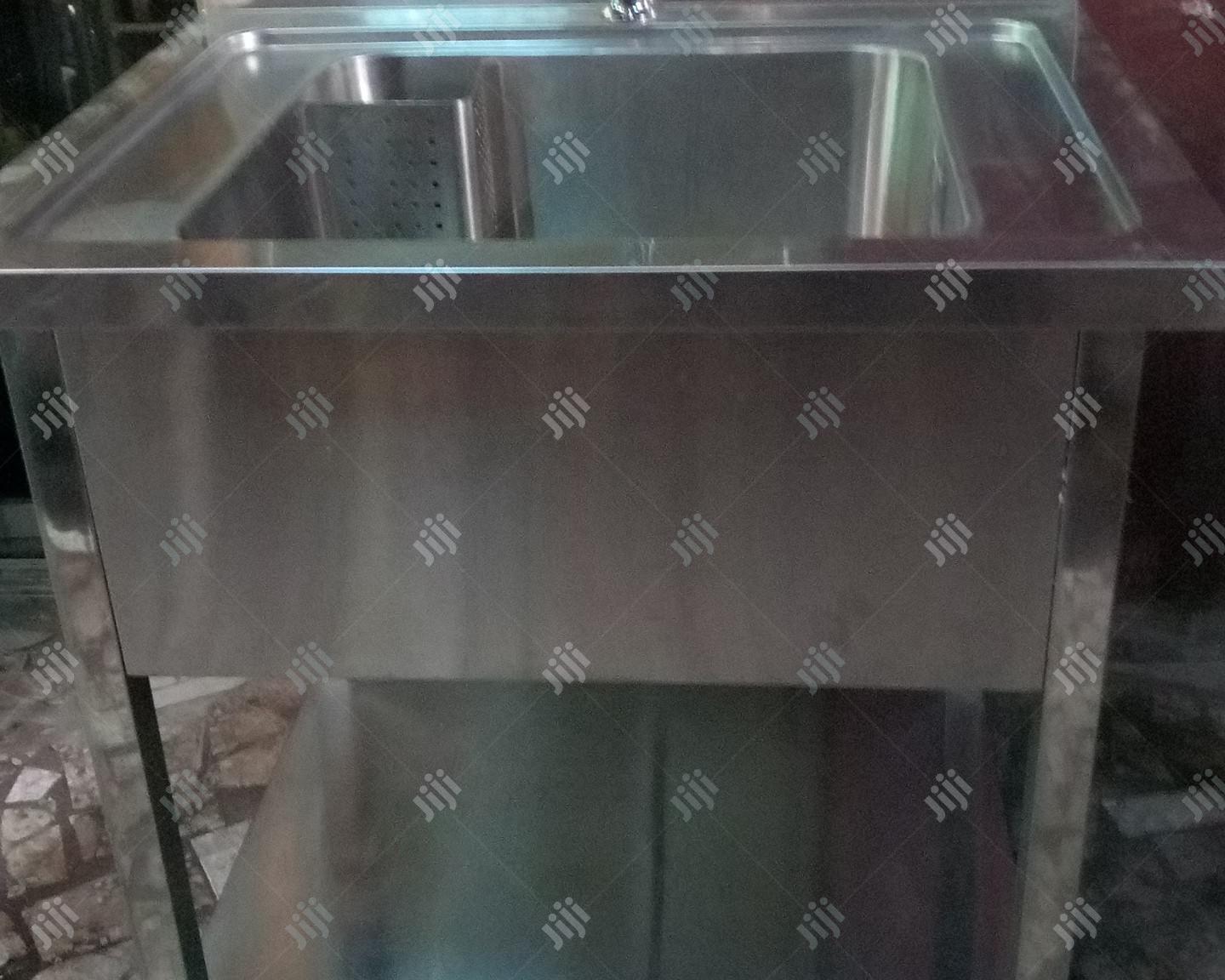 Industrial Stainless Sink One Bowl For Kitchen/Bar