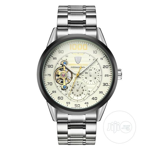 TEVISE Automatic Waterproof Men Watches Tourbillon Mechanical Skeleton