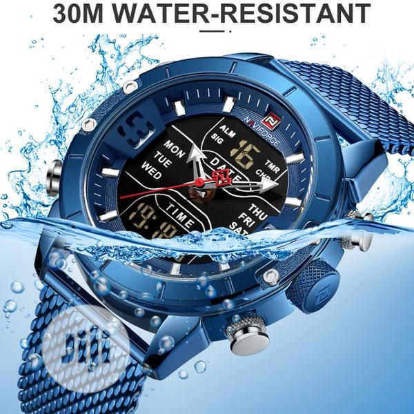 NAVIFORCE Men's Waterproof Digital Military Sports Watch
